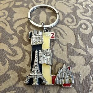 Paris Letter “L” Keychain Travel Gift Oh La La Paris
